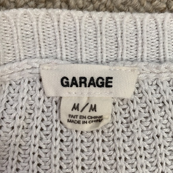 Garage Supersoft Pointelle Sweater - Picture 4 of 4